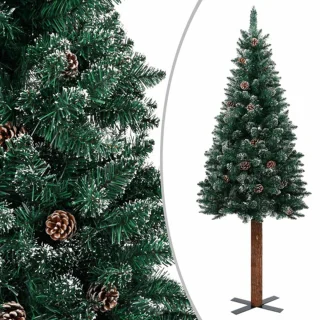 vidaXL Kerstboom smal 150 cm groen