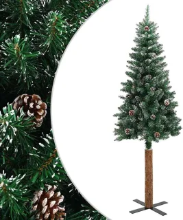 vidaXL Kerstboom smal 150 cm groen