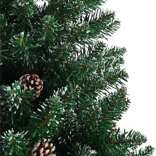 vidaXL Kerstboom smal 150 cm groen
