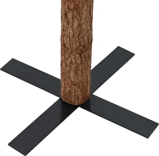 vidaXL Kerstboom smal 150 cm PVC groen