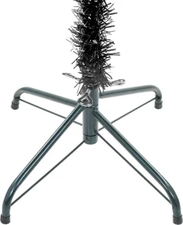 vidaXL Kerstboom smal 240 cm zwart