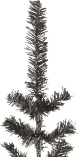 vidaXL Kerstboom smal 240 cm zwart