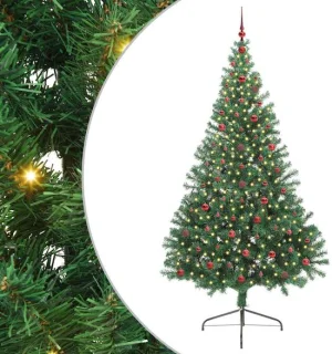 vidaXL kerstboom van kunststof, groen, 240 cm