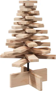 vidaXL kerstboom van massief grenenhout 60 cm