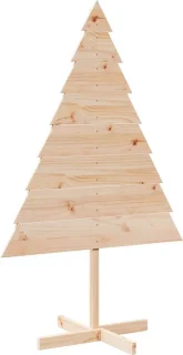 vidaXL kerstboom van massief hout 150 cm
