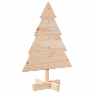 vidaXL kerstboom van massief hout 70 cm