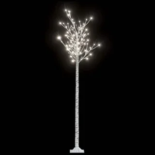 vidaXL kerstboom wilg met 220 koudwitte LED's 2,2 m