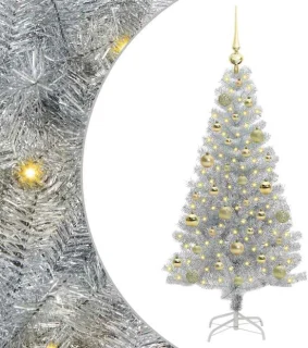 vidaXL kerstboom zilver 120 cm