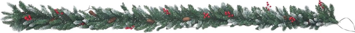 vidaXL Kerstdeurdecoratieset 4-delig PVC
