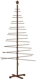 vidaXL KOTKA houten kerstboom 210 cm van bamboe en massief grenenhout
