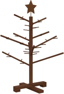 vidaXL KOTKA houten kerstboom van bamboe en massief grenenhout