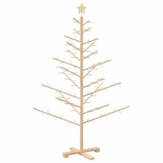 vidaXL KOTKA houten kerstboom van bamboe en massief grenenhout