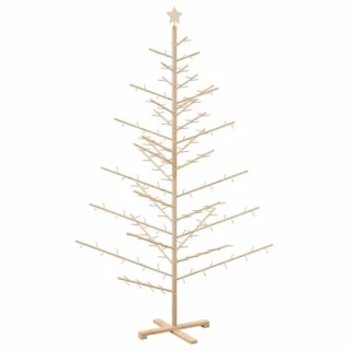 vidaXL KOTKA kerstboom 210 cm van bamboe en massief grenenhout