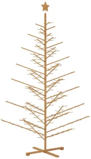 vidaXL KOTKA kerstboom 240 cm van bamboe en massief grenenhout