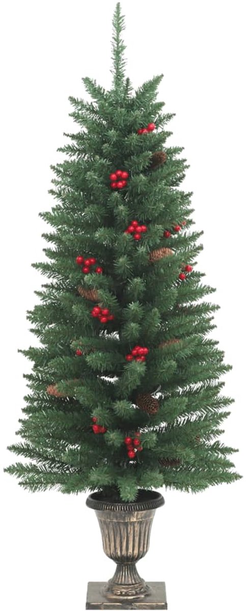 vidaXL Kunstkerstbomen set 2 stuks 120 cm groen