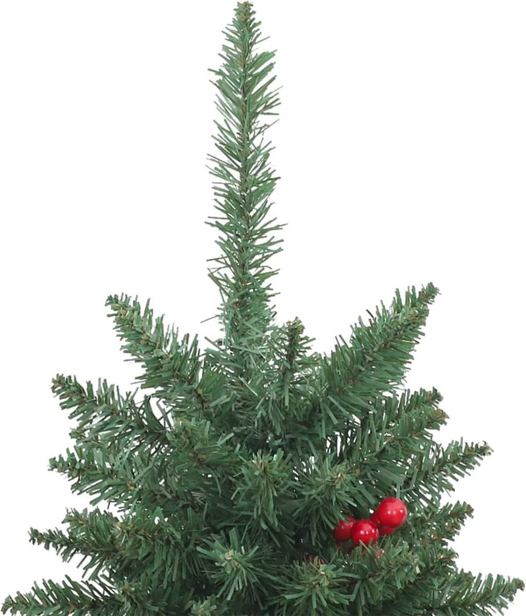 vidaXL Kunstkerstbomen set 2 stuks 120 cm groen