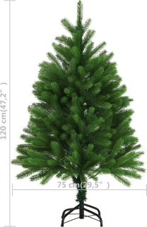 vidaXL Kunstkerstboom 120 cm