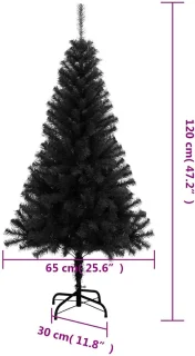 vidaXL Kunstkerstboom 120 cm
