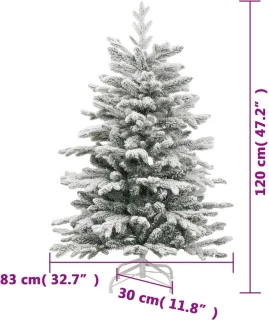 vidaXL Kunstkerstboom 120 cm