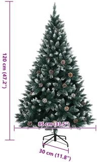 vidaXL Kunstkerstboom 120 cm
