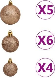 vidaXL Kunstkerstboom 120 cm
