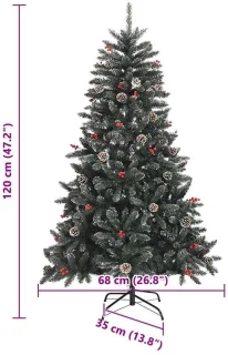 vidaXL Kunstkerstboom 120 cm