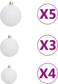 vidaXL Kunstkerstboom 120 cm groen