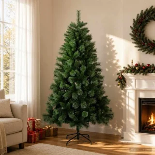 vidaXL kunstkerstboom 120 cm groen