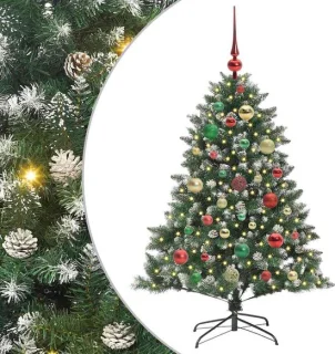 vidaXL kunstkerstboom 120 cm groen