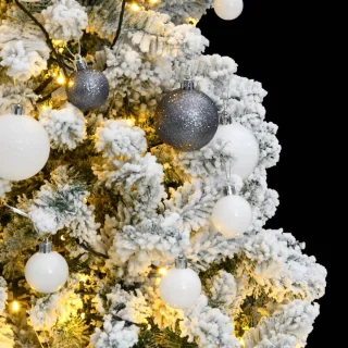 vidaXL Kunstkerstboom 120 cm met LED