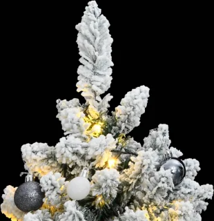 vidaXL Kunstkerstboom 120 cm met LED
