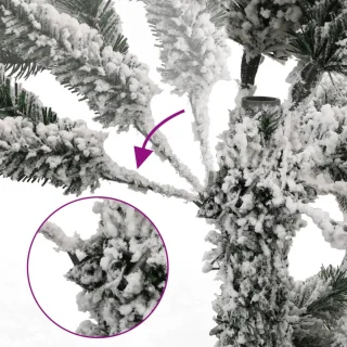 vidaXL Kunstkerstboom 120 cm met LED