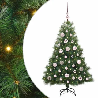 vidaXL kunstkerstboom 120 cm met standaard