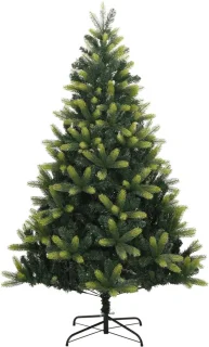 vidaXL Kunstkerstboom 120 cm met standaard