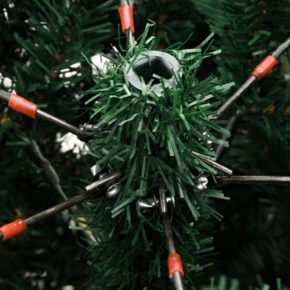 vidaXL Kunstkerstboom 120 cm met standaard