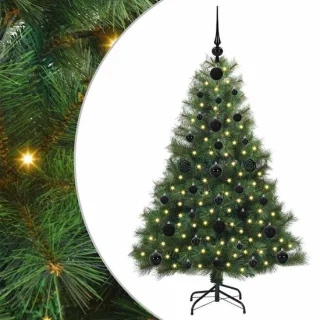 vidaXL kunstkerstboom 120 cm PE en PVC