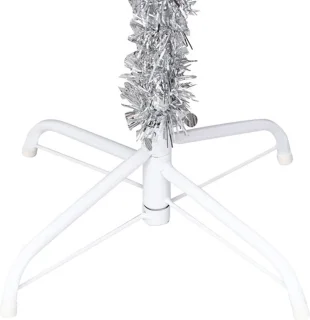 vidaXL Kunstkerstboom 120 cm PET zilver