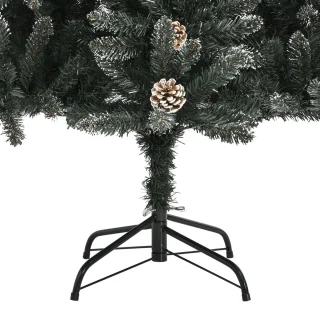 vidaXL Kunstkerstboom 120 cm PVC groen