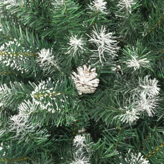 vidaXL Kunstkerstboom 120 cm PVC met standaard
