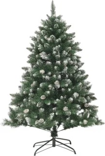 vidaXL Kunstkerstboom 120 cm PVC met standaard