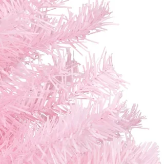 vidaXL Kunstkerstboom 120 cm PVC roze