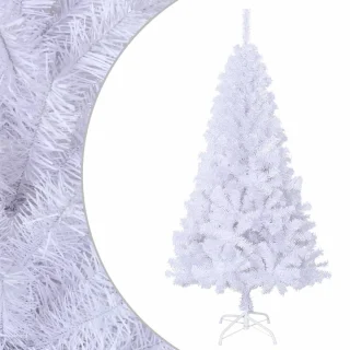 vidaXL Kunstkerstboom 120 cm PVC Wit