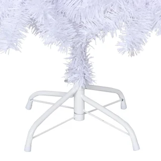 vidaXL Kunstkerstboom 120 cm PVC Wit