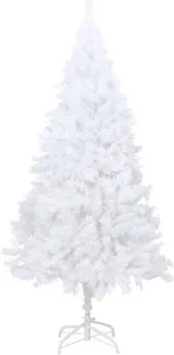 vidaXL Kunstkerstboom 120 cm PVC Wit