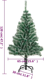 vidaXL Kunstkerstboom 120 cm