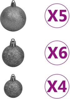 vidaXL Kunstkerstboom 120 cm