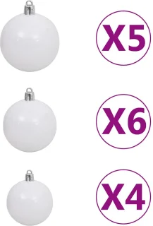 vidaXL Kunstkerstboom 120 cm
