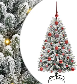 vidaXL Kunstkerstboom 120 cm warmwit