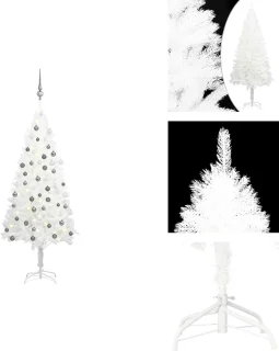 vidaXL Kunstkerstboom 120 cm wit
