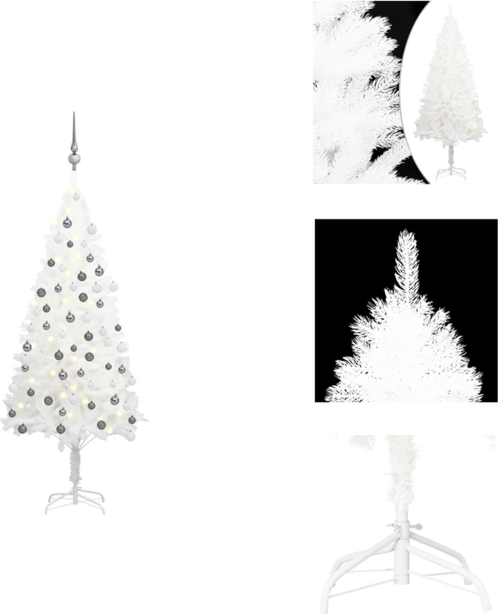 vidaXL Kunstkerstboom 120 cm wit